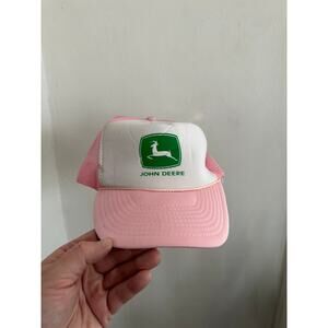 John Deere Woman's Pink Adjustable Hat